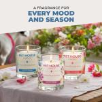Lilac Garden & Rose Pet Odor Candles, 2-Pack