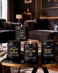Men's Scented Candle Set - 4 Unique Scents
