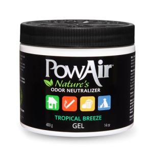 PowAir All-Natural Odor Neutralizer Gel (Tropical Breeze)