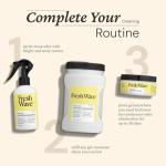 Fresh Wave Lemon Odor Removing Gel Refill, 63 oz. - Safer Odor Absorbers for Home, Natural Plant-Based Odor Eliminator, Every 15 oz. lasts 30-60 Days, For Cooking, Trash & Pets