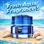 Majic Gel Car Perfumes Auto, Home and Office Air Freshener & Odor Neutralizer (1 Pack, Iced Aqua)