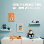 Ozium 4.5 Oz. 4 Pack Odor Eliminating Gel for Homes, Cars, Offices and More, Original Scent, 4 Pack