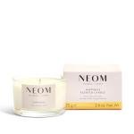 NEOM- Happiness Scented Candle, Travel Size | Essential Oil Aromatherapy Candle | Neroli, Mimosa & Lemon | Scent to Make You Happy