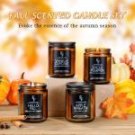 Autumn Candle Set: Fall Scents for Home