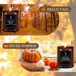 Autumn Candle Set: Fall Scents for Home