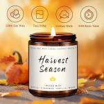 Autumn Bliss: 4-Scented Soy Candle Set