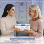 Linen Scented Drawer Liners for Dresser - 8 Sheets Non Adhesive Cabinet Liners for Shelves W/Double-Sided Pattern | Shelf Liners for Kitchen & Shelf Paper for Bathroom, Cupboard & Closets