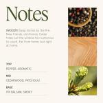 LA JOLIE MUSE Cypress & Cedarwood Scented Candle - Candles for Home Scented, Green Candles Gift for Holiday, Natural Soy Candles, 75 Hours Long Burning, 10 OZ