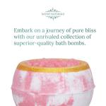 Satavi Naturals Crystal Bath Bombs (6 Pack) Luxurious Aromatherapy Bath Bombs Enriched with Nourishing Bath Salts for Silky Smooth Skin & Pleasantly Scented for an Immersive Zen-Like Experience