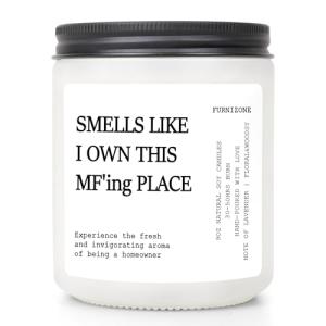 Funny Housewarming Gifts & Lavender Candles
