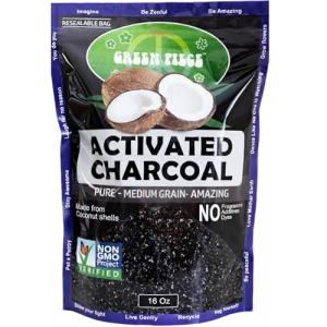 Green Piece® Activated Charcoal Pure Course Grain Air Purifying Bags- Kid/Pet Friendly Air Fresheners Odor Absorber - Resealable Bag Made by Green Piece