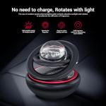 KOMMI Car Air Fresheners Autorotation Creative Car Perfume Fragrance (black)