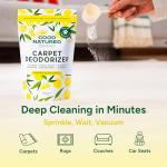 Good Natured Brand Carpet Deodorizer & Freshener Powder | Pet Odor Eliminator for Strong Odor & Pet Urine | Fresh Natural Lemon & Eucalyptus Scent | Biodegradable, Safe for Homes with Pets - 47oz