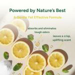 Good Natured Brand Carpet Deodorizer & Freshener Powder | Pet Odor Eliminator for Strong Odor & Pet Urine | Fresh Natural Lemon & Eucalyptus Scent | Biodegradable, Safe for Homes with Pets - 47oz