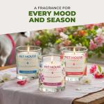 One Fur All Pet House Candle - Fresh Citrus - 100% Plant-Based Wax Candle - Pet Odor Eliminator for Home - Non-Toxic & Eco-Friendly Air Freshening Scented Candles