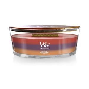 Autumn Harvest Woodwick Ellipse Scented Candle