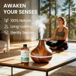 EVOKE OCCU Pine Needle Essential Oil 4 Fl Oz, Pure Pine Needle Oil for Home Diffuser Fragrance DIY Candle Soap Making- 118ml