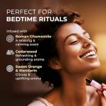 Gya Labs Bedtime Essential Oil Roll On - Blended with Warming Mandarin, Dreamy Chamomile Oil & More - 100% Therapeutic Calming Aromatherapy Oils for Dreamier Nights - Travel Size (0.34 fl oz)