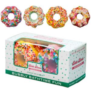 Fun Donut Bath Bomb Gift Set - 4 Pieces