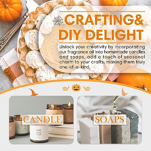 Pumpkin Pie Fragrance Oil for Candles & Diffusers