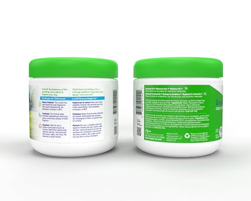 Bright Air Solid Pet Odor Eliminator, Cool Citrus Scent, 14 Oz Each, 6 Pack