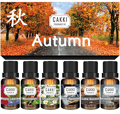 Autumn Fragrance Oils Set for Diffusers