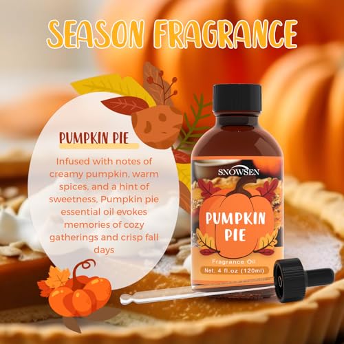 Pumpkin Pie Essential Oil - Autumn Aroma 4 Fl Oz