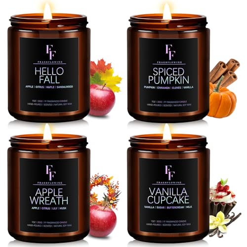 Autumn Candle Set: Fall Scents for Home