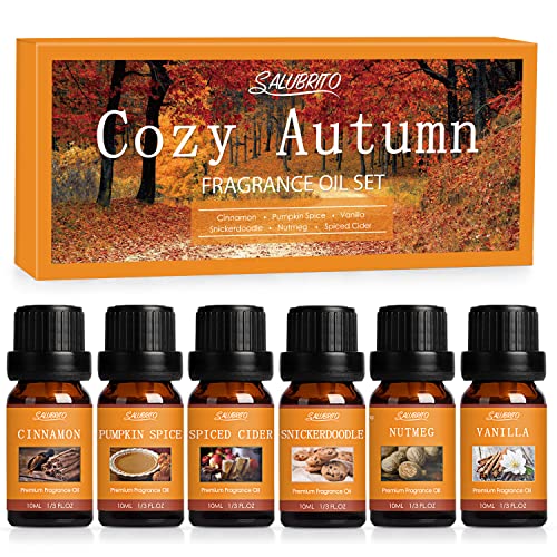Autumn Essential Oils Set for Fragrance Lovers