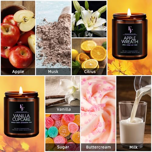Autumn Candle Set: Fall Scents for Home