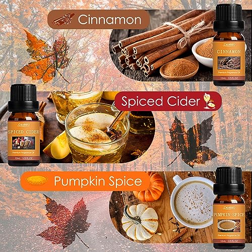 Autumn Essential Oils Set for Fragrance Lovers