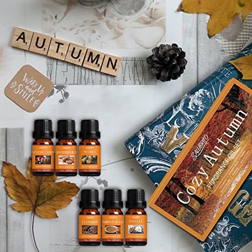 Autumn Essential Oils Set for Fragrance Lovers