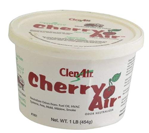 ClenAir Manufacturing Inc. 1801 1lb Tub Cherry Scent Odor Neutralizer Gel by clenair