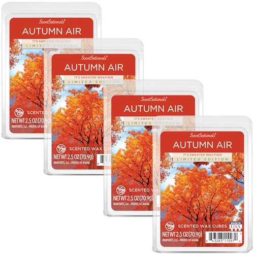 Autumn Air Scented Wax Melts - 4-Pack