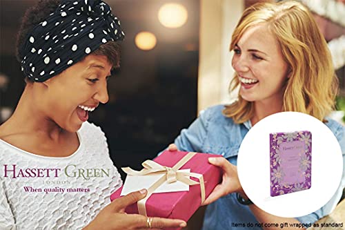 Hassett Green London Scented Drawer Liners - Lilac & Lavender Fragrance - Single Pack of 6 Sheets Size 23.6 x 15.75 inches