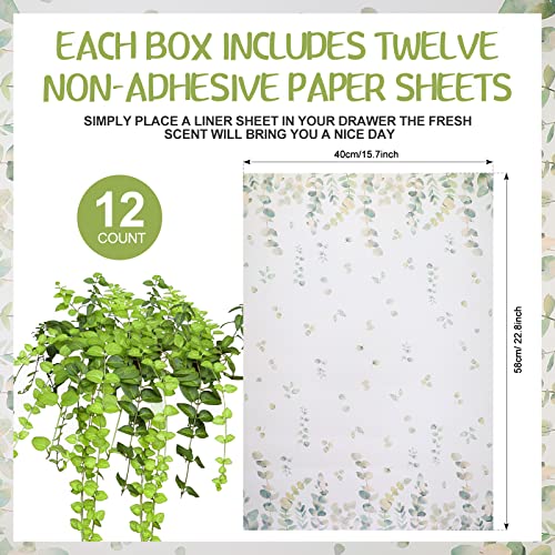 12 Sheets Drawer Liners for Dresser Scented Drawer Liners Drawer Paper Liner Non Adhesive Scented Liners for Drawers Fragrant Drawer Liners 15.7 x 22.8 in for Shelf Closet Bedroom (Jasmine)