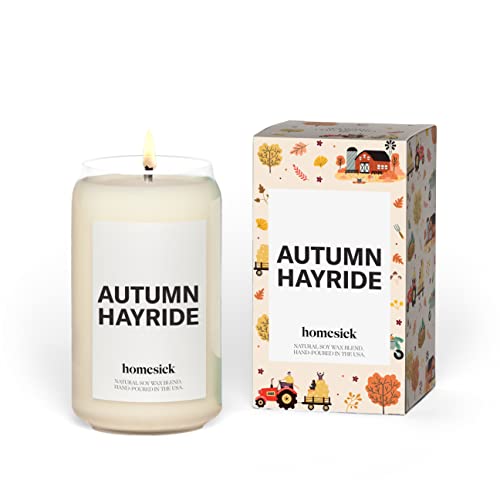 Autumn Hayride Premium Scented Candle - 13.75 oz