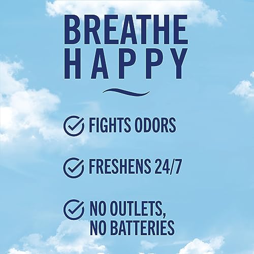 Febreze Small Spaces Air Freshener Heavy Duty Pet Odor Fighter, 25 fl. oz., Pack of 4