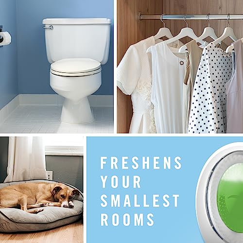 Febreze Small Spaces Air Freshener Heavy Duty Pet Odor Fighter, 25 fl. oz., Pack of 4