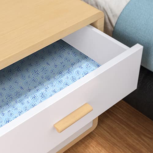Fresh Linen Scented Drawer Shelf Liners - Scent-hi 6 Sheets Fragrant Drawer Paper Liners for Dresser, Shelf, Cabinet, Dresser, Closet, Shoe Chest, Vanity, Scented Gift Set
