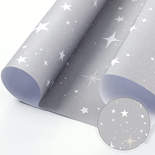 10 Sheets Drawer Liners for Dresser Scented Drawer Liners Drawer Paper Liner Non Adhesive Scented Liners for Drawers Fragrant Drawer Liners for Home Shelf Closet (Star, Baby Talcum Powder Scent)