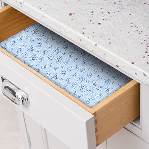 Fresh Linen Scented Drawer Shelf Liners - Scent-hi 6 Sheets Fragrant Drawer Paper Liners for Dresser, Shelf, Cabinet, Dresser, Closet, Shoe Chest, Vanity, Scented Gift Set