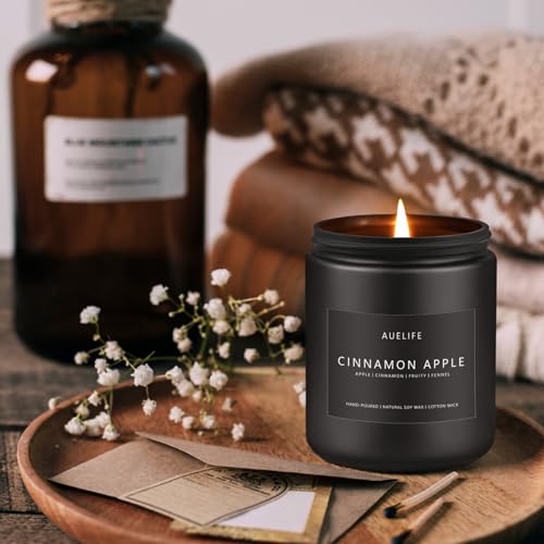 Cinnamon Apple Fall Scented Candle 7 OZ