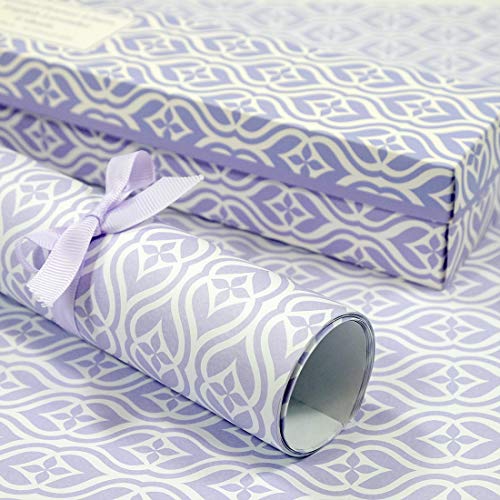SCENTORINI Lavender Scented Drawer Liners, 6 Sheets Fragrant Paper Liners Non-Adhesive Paper Sheets for Home Closet, Dresser Drawers, for Home Fragrance