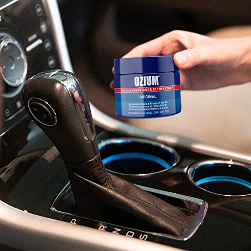 Ozium 4.5 Oz. 4 Pack Odor Eliminating Gel for Homes, Cars, Offices and More, Original Scent, 4 Pack