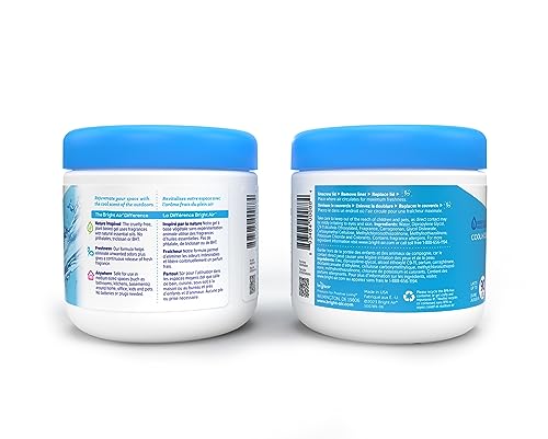 Bright Air 14 oz. Super Odor Eliminator, For Medium-Size Spaces, Cool & Clean Scent, Case of 6,Air Freshener, Natural Essential Oils, Lasts Up to 90 Days Each