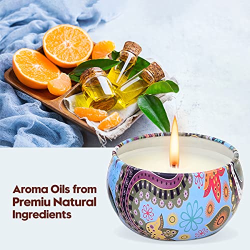 Primevolve Gifts for Women Candles Set of 12, Home Scented Aromatherapy Candles with Fragrances, Soy Wax Candles Gift Set for Mom Friends Birthday, Candlelight Dinner Spa Bath