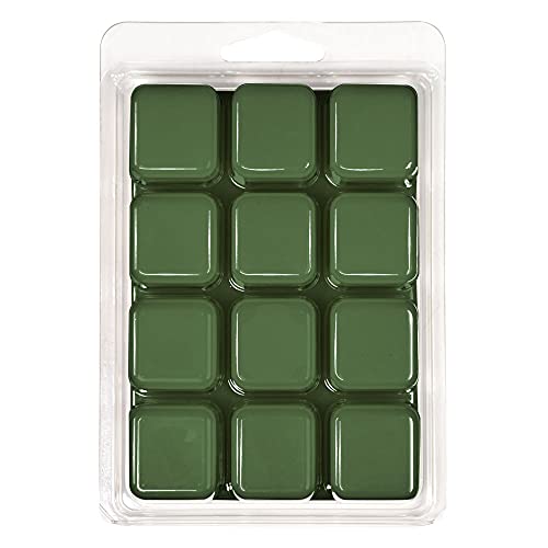 Scentsationals Wax Melts, Wax Cubes Strong Scent - Perfectly Pine - Long Lasting Scented Wax Melts for Warmer, 5 oz (12 Cubes Value Pack)