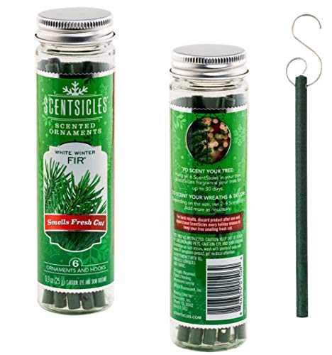 Scentsicles White Winter Fir, 6 Sticks/Bottle (Pack of 3 Bottles)