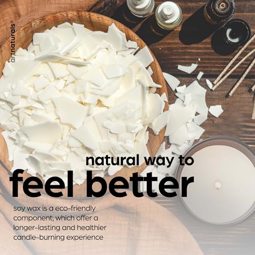 artnaturals Scented Candle Gift Set – (6 x 2 Oz / 60g) - Aromatherapy Set of Fragrance Soy Wax Candles - Made in USA with Essential Oils – for Stress Relief and Relaxation